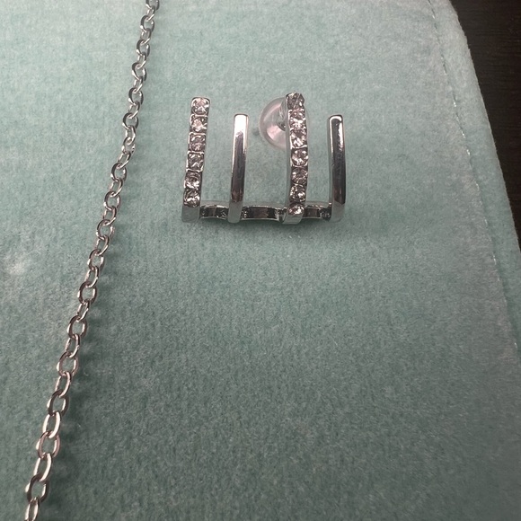 Cross Necklace & Earrings Set - Picture 6 of 6